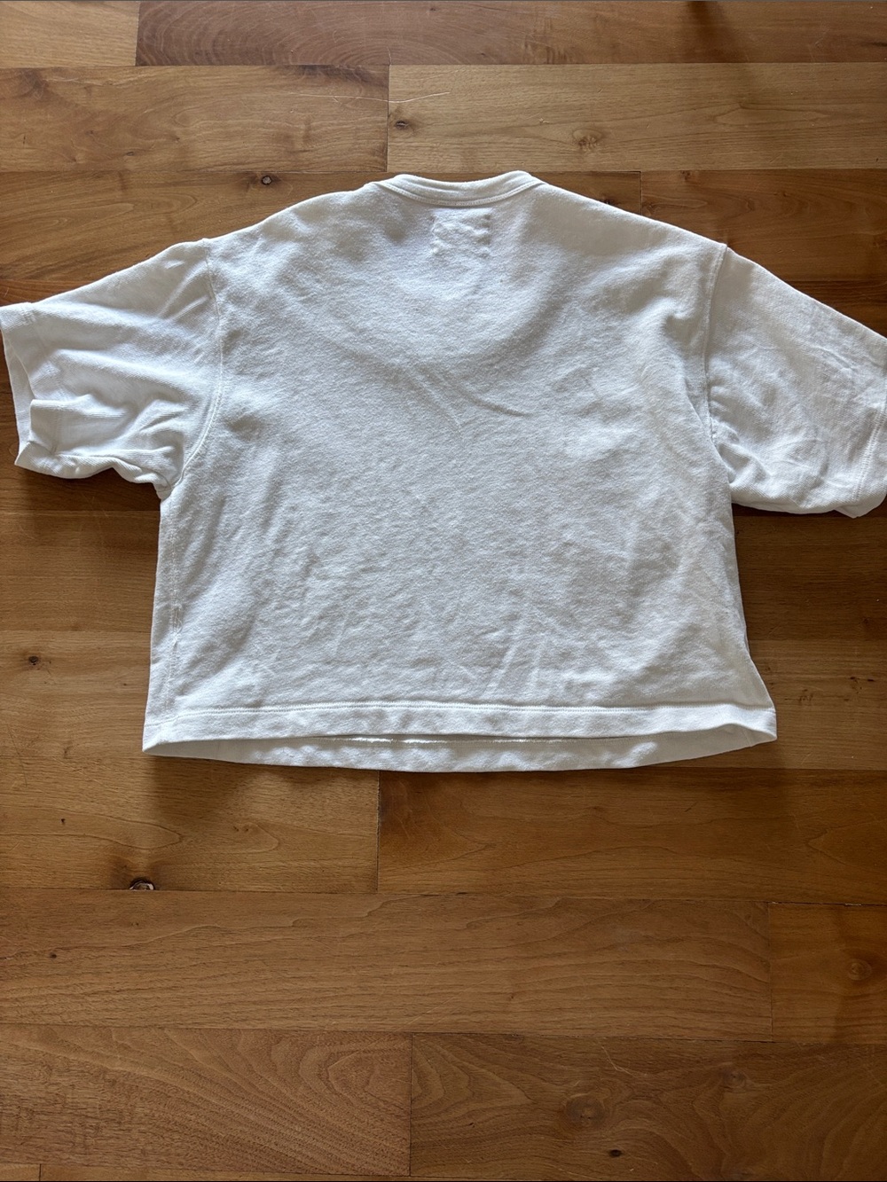 Buck Mason White Short Sleeve Boxy Tee - Picture 2 of 3